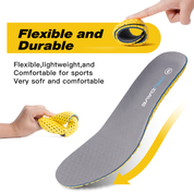 Memory Foam Insoles for Men and Women - Gray