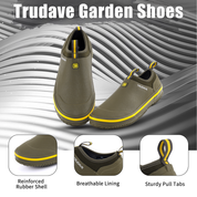 Trudave Waterproof Garden Shoes for Men & Women - Yellow