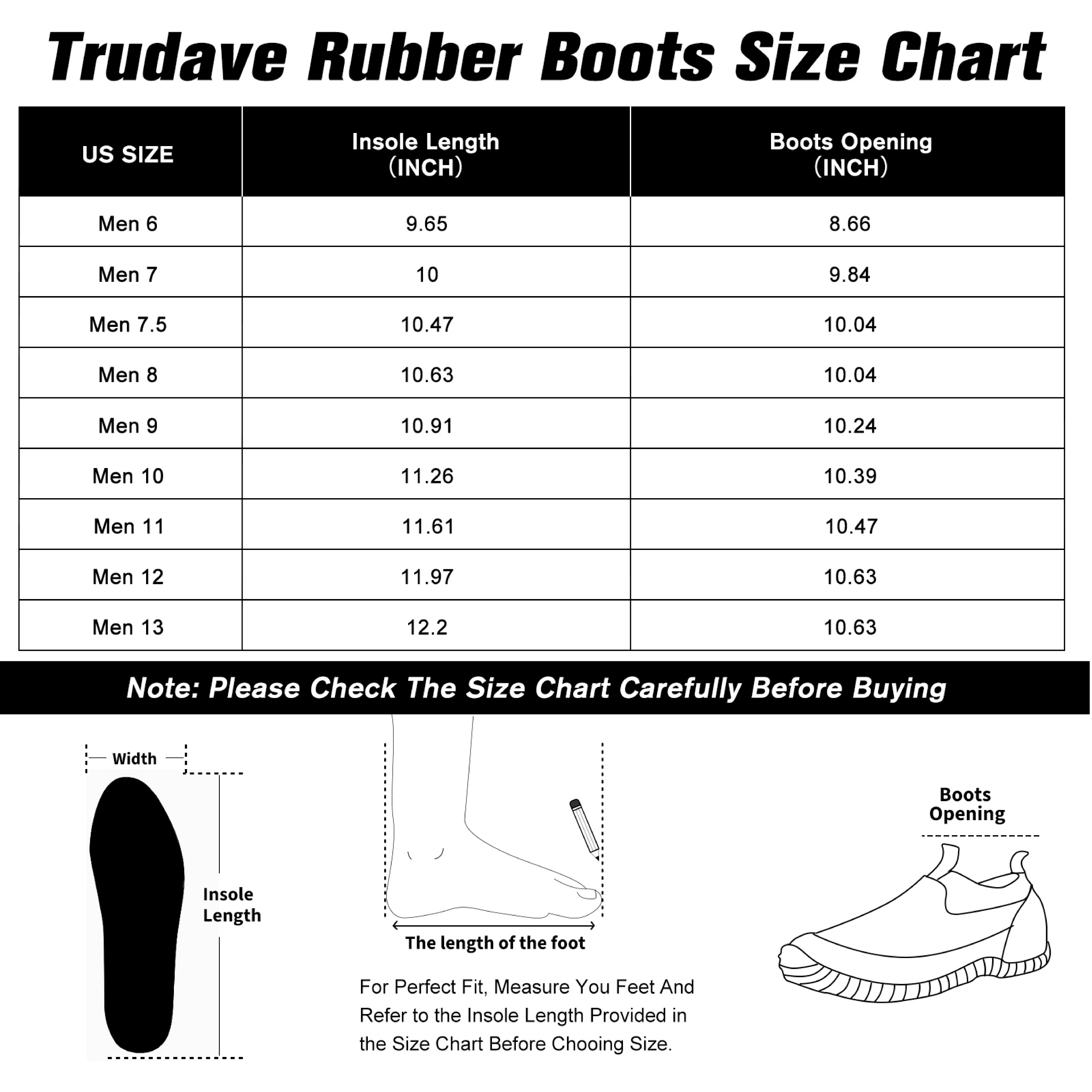 Trudave Waterproof Garden Shoes for Men & Women - Red