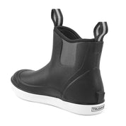 Trudave 6.7 INCH Waterproof Rubber Deck Boots-Black