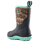 Trudave Green Camo Short Rubber Boots for Women