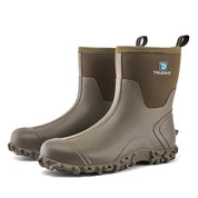 Trudave Rubber Anti-Slip Rain Boots for Gardening and farming