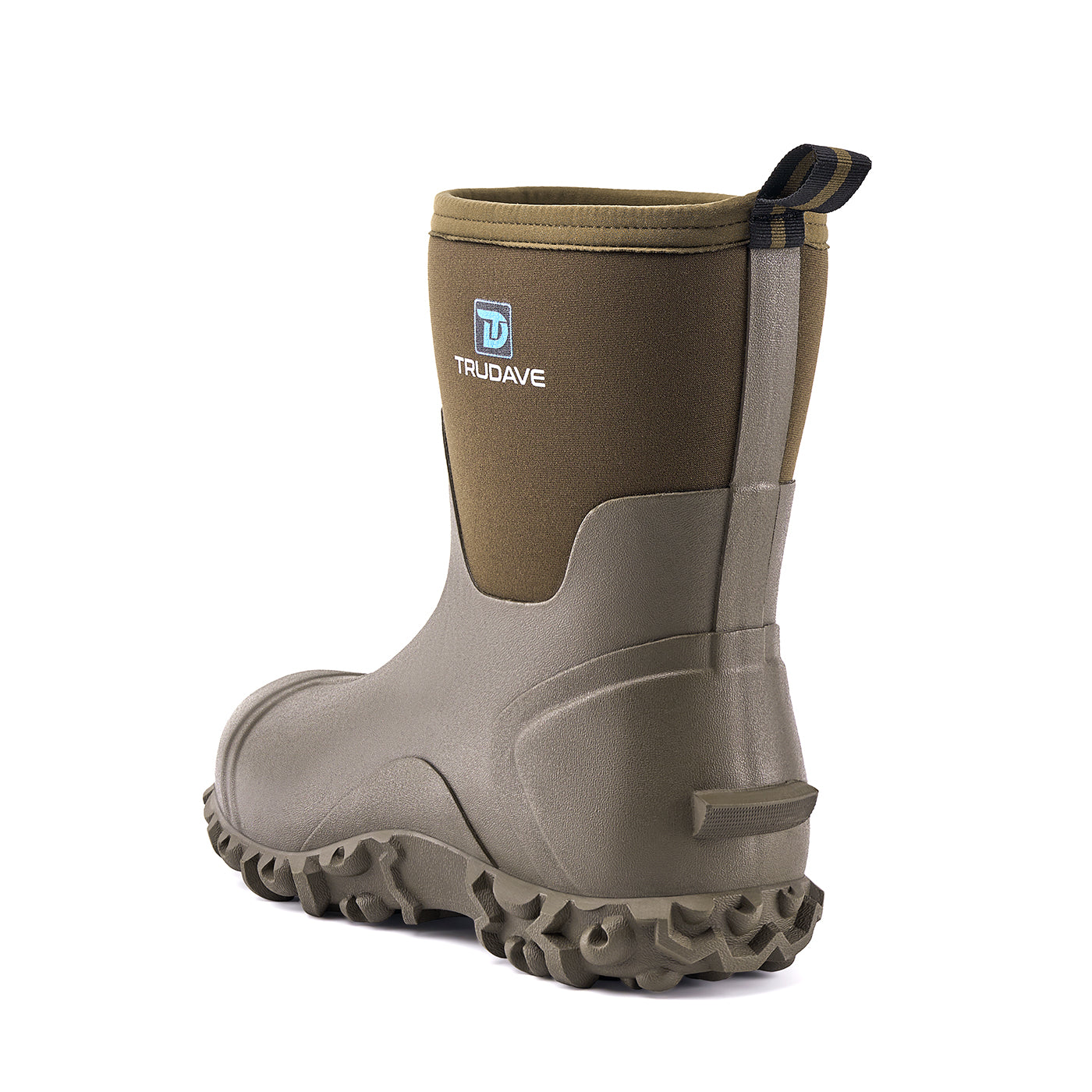 Trudave Rubber Anti-Slip Rain Boots for Gardening and farming