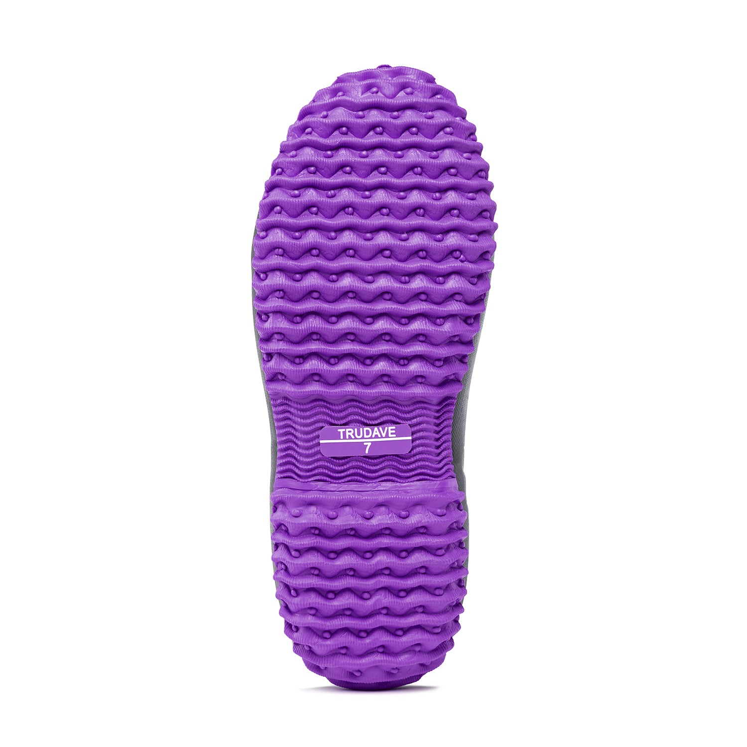 Trudave Women's Mud Boots for Gardening-Purple